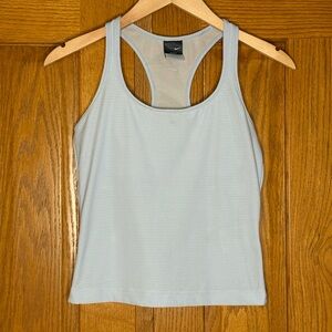 Nike Women's Sky Blue Racerback Tank Sz S (4-6)